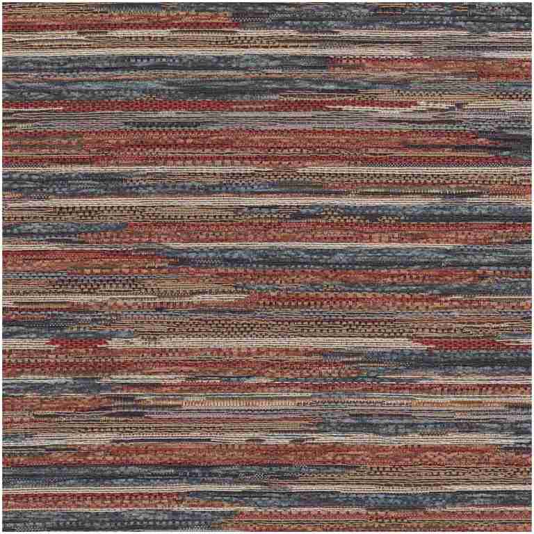 Stranger/Blue - Upholstery Only Fabric Suitable For Upholstery And Pillows Only.   - Houston