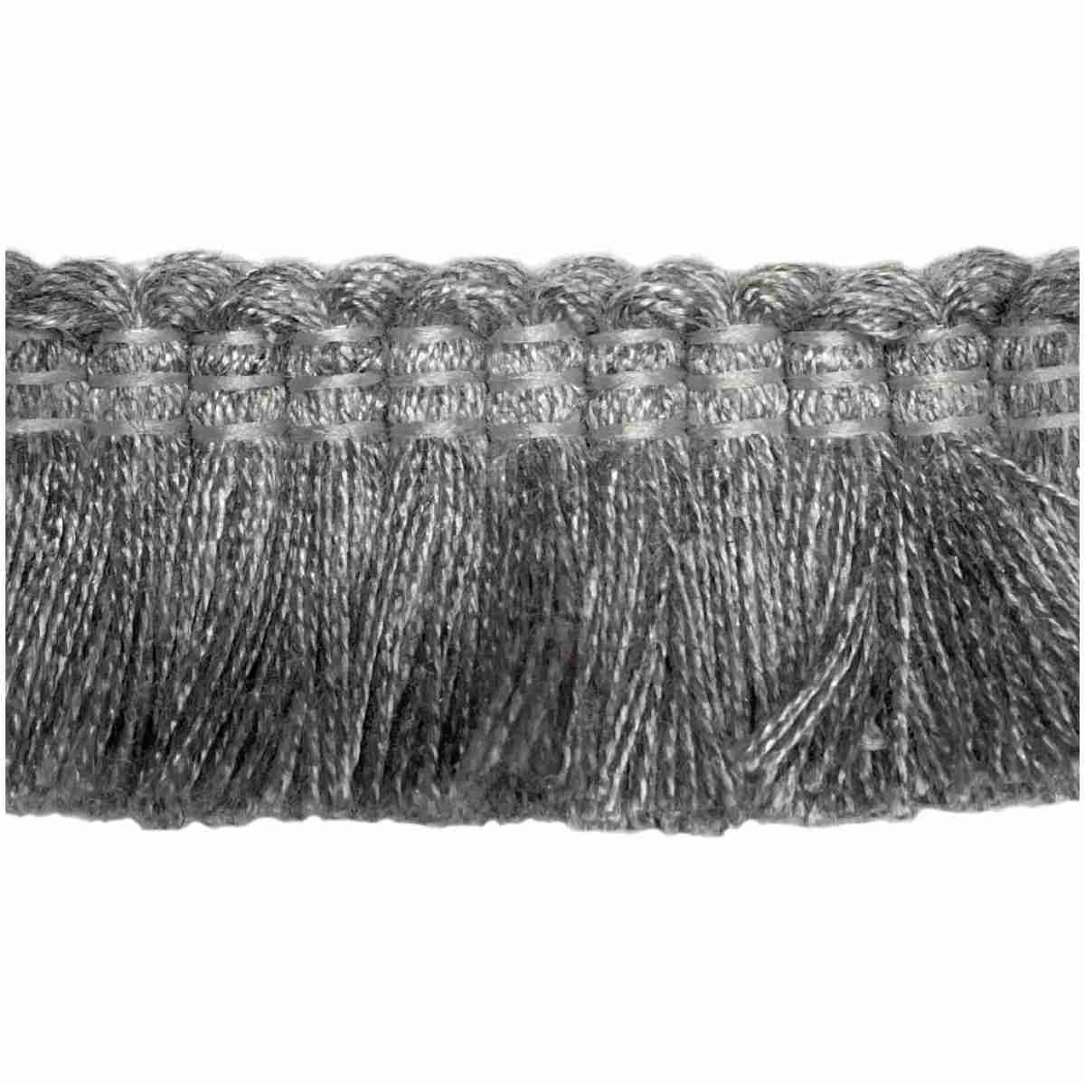 Sunbrel Brush/Gray - Brush Fringe - Dallas