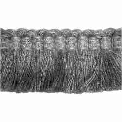 Sunbrel Brush/Gray - Brush Fringe - Dallas