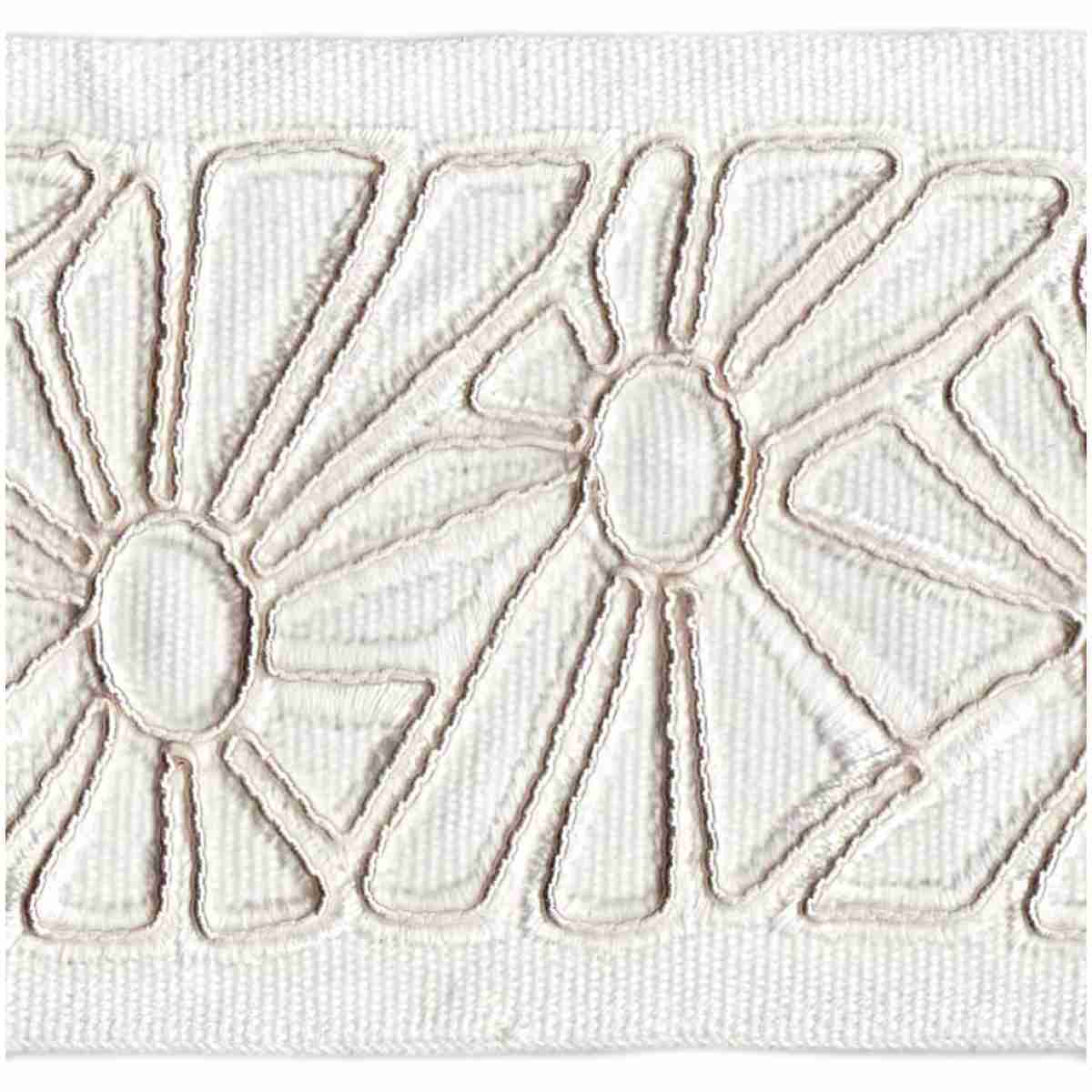 Sunshine Tape/White - Tape Trim - Dallas