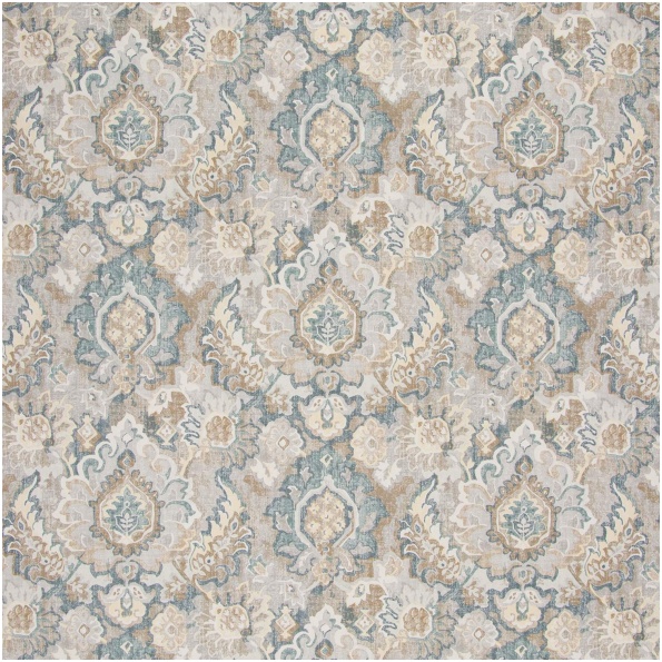Sw-Hester/Taupe - Prints Fabric Suitable For Drapery