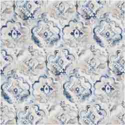 Sw-Hupas/Blue - Prints Fabric Suitable For Drapery