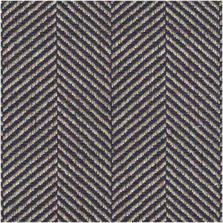 Thester/Navy - Upholstery Only Fabric Suitable For Upholstery And Pillows Only.   - Woodlands