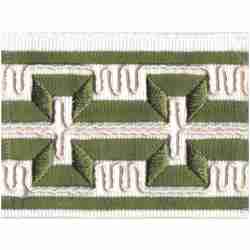 Transept Tape/Green - Tape Trim - Spring