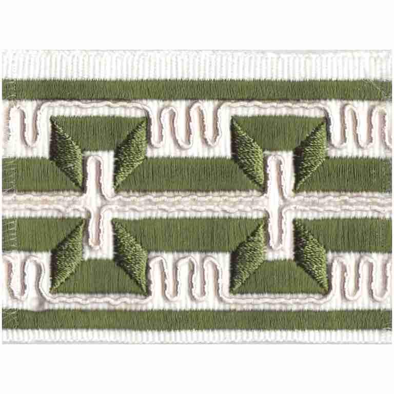Transept Tape/Green - Tape Trim - Spring