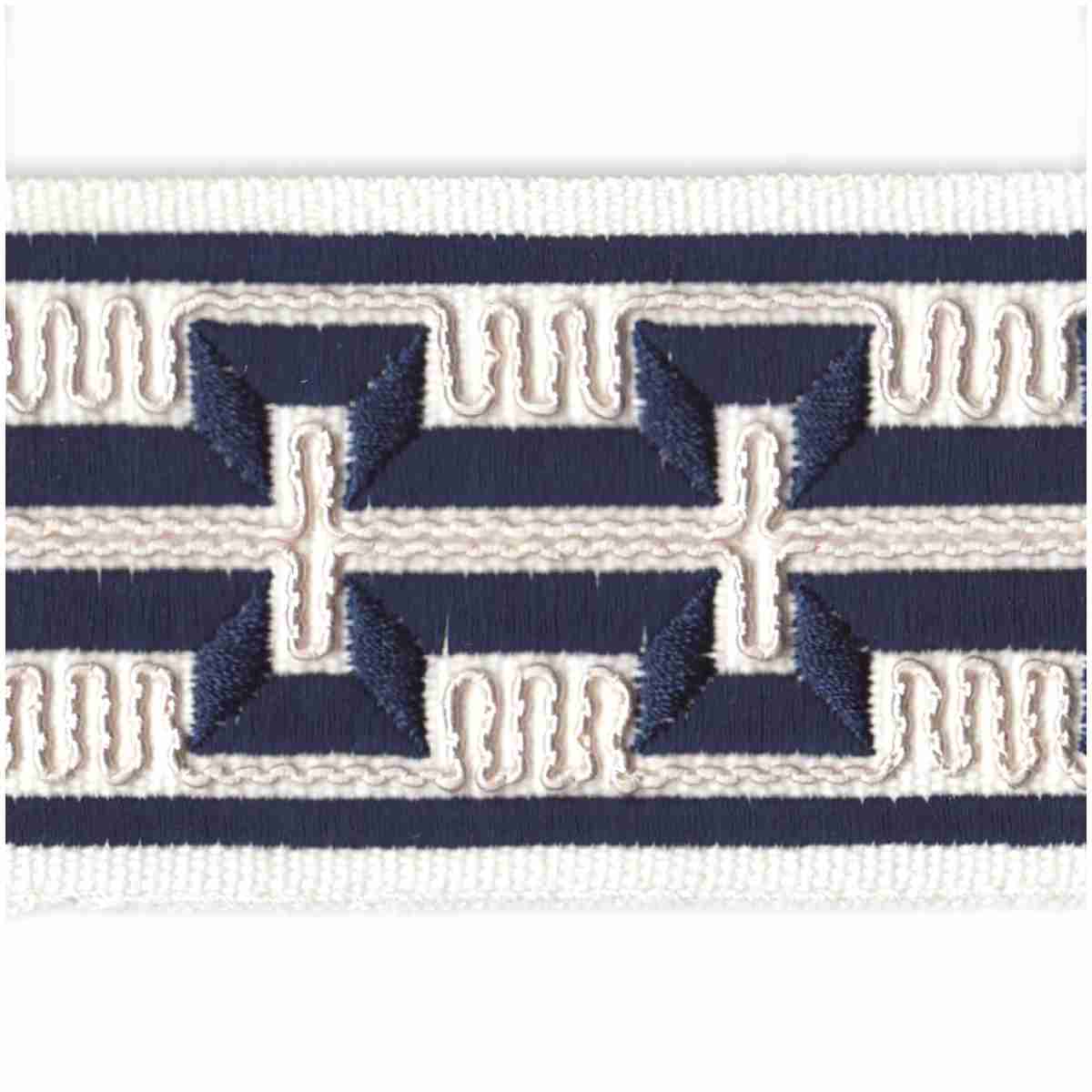 Transept Tape/Navy - Tape Trim - Frisco