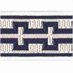 Transept Tape/Navy - Tape Trim - Frisco