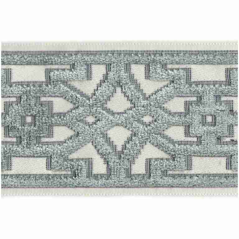Trellis Tape/Aqua - Tape Trim - Houston