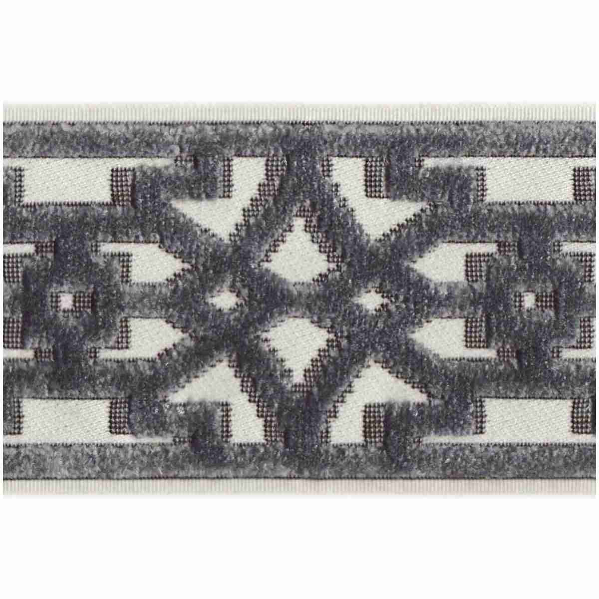 Trellis Tape/Gray - Tape Trim - Dallas
