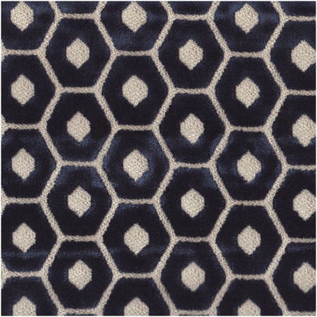 VEETA/NAVY - Upholstery Only Fabric Suitable For Upholstery And Pillows Only.   - Dallas