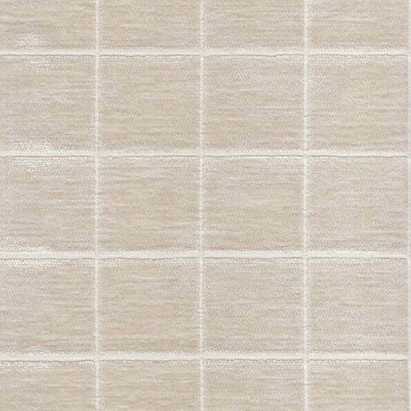 Vlock/Ivory - Upholstery Only Fabric Suitable For Upholstery And Pillows Only.   - Houston