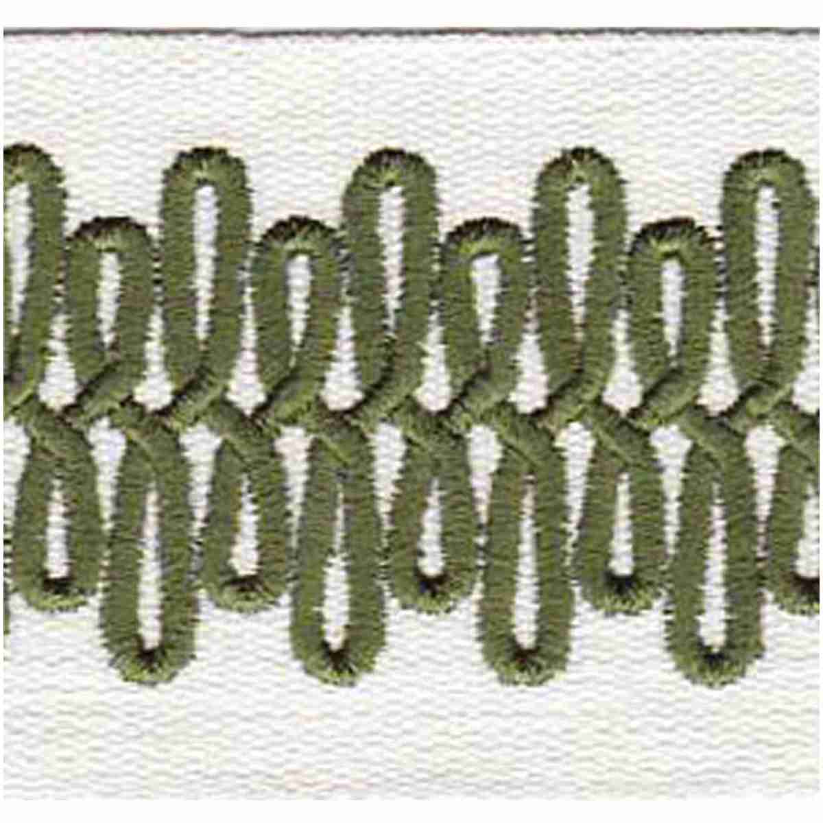 Wiggle Tape/Green - Tape Trim - Frisco
