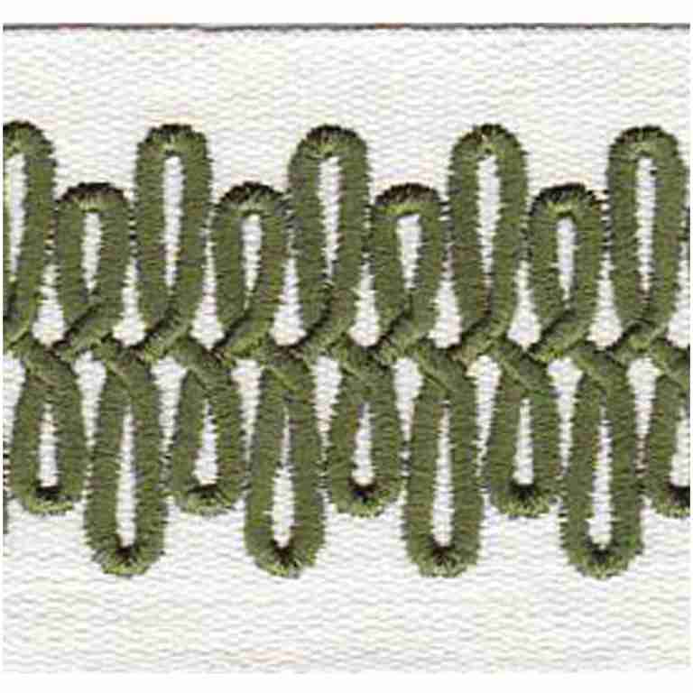 Wiggle Tape/Green - Tape Trim - Frisco