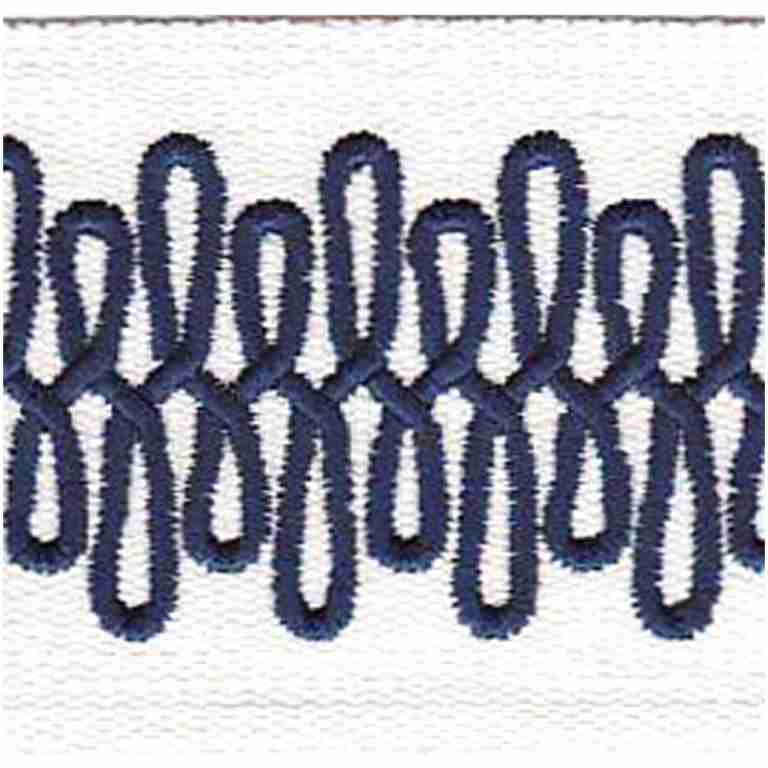 Wiggle Tape/Navy - Tape Trim - Fort Worth