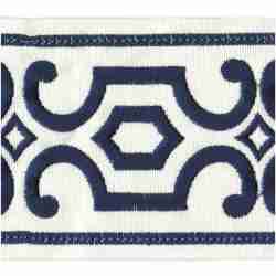 Windsor Tape/Navy - Tape Trim - Dallas